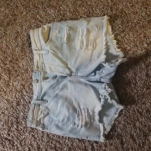 6S5.  Hollister jean shorts